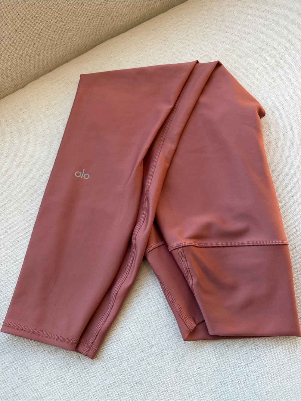 ALO 7/8 High-Waist Airlift Legging - Dusty Rose